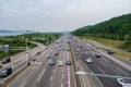 Jayuro freeway in the western Seoul, South Korea